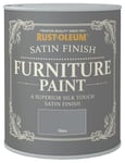 Rust-Oleum Furniture Satin Paint 750ml - Slate