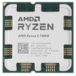 AMD Ryzen 5 7600X CPU 6 Core / 12 Thread 38MB Cache AM5 Socket 105W TDP  OEM without Cooler