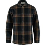 Fjällräven Mens Singi Flannel Overshirt (Blå (DARK NAVY-WOOD BROWN/555-265) Small)