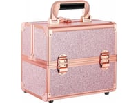 Osom Professional Case For Kosmetikk, Rosa Gull Farge Osomp8316rg