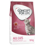 Concept for Life All Cats - förbättrad formel! - 10 kg