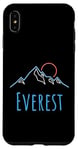 iPhone XS Max Everest - Mountain Climbers Retro Hiking Novelty Case