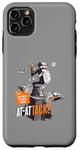 Coque pour iPhone 11 Pro Max Drôle de science-fiction : robot attaque – Design officiel DinoMike