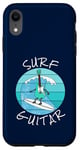 Coque pour iPhone XR Surf Guitar Guitariste électrique Surfeur Vacances d'été