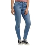 Lee Womens Scarlett HIGH Jeans, Bright Storms, 33W / 31L