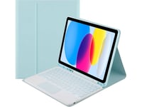 Strado-Deksel Med Touchpad-Tastatur For Apple Ipad 10.9 22 Tpip22 (Blå) Universal