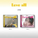 Jo Yuri  Love All  Jewel Case Version  Inc. 16pg Booklet + 2 Photocards  CD