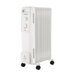 Daewoo - Radiateur à bain d'huile 2000w blanc DOH-499M.WHITE