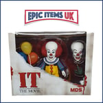 IT 1990 Pennywise Deluxe 6 Inch Mezco Designer Series (MDS) Figure - IN STOCK