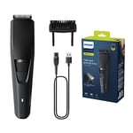 Philips Beard Trimmer Series 3000 - Electric Beard Trimmer for Men with Self-Sharpening Blades, Lift & Trim System, 60 Min Cordless Use and 1 Hour Charge (Model BT3233/15)