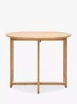 Gallery Direct Vail Folding Round Dining Table, Natural