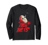 Friday the 13th Jason Mask Long Sleeve T-Shirt