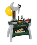 Theo Klein 8604 Bosch workbench Junior I incl. Helmet, vice, tools, slats, nails, screws and nuts I Dimensions: 49 cm x 29 cm x 71 cm I Toys for children aged 2 and over