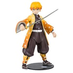 McFarlane Toys, Demon Slayer Figurine d'action Zenitsu Agatsuma de 17,8 cm, Netflix Demon Slayer Anime Series Figurine de Collection avec Base de Collection – À partir de 12 Ans