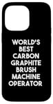 iPhone 14 Pro Max World's Best Carbon Graphite Brush Machine Operator Case