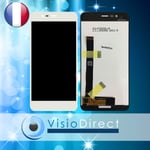 Vitre Tactile + Ecran LCD pour Asus Zenfone 3 Max ZC520TL blanc