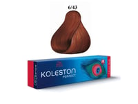 Wella Professionals Wella Professionals, Koleston Perfect, Permanent Hair Dye, 6/43 Dark Blonde Golden Red, 60 Ml For Women