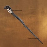 HARRY POTTER - Bacchetta Mangiamorte / Death Eater Ver. 4 Wand Noble Collection