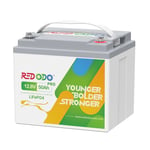 12V 50Ah Batterie au Lithium LiFePO4 15,000 Cycles 640W Puissance avec 50A BMS