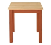 Table carrée L.70 cm PHILIPPA 100% bois massif