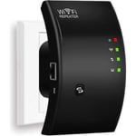 Jamais utilisé] Répéteur WiFi, Amplificateur WiFi Puissant, WiFi Extender N300, WiFi Signal Booster, 1 Port Ethernet, Couvre jusqu'à 200㎡, Facile à