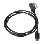 AMI To USB C Charge Cable Adapter For Car A6L Q5 Q7 A8 S5 A5 A4L A3 After 2009