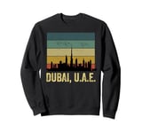 Dubai Souvenir Skyline UAE United Arab Emirate Reminder Sweatshirt