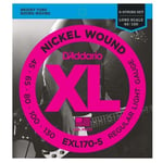 D'Addario EXL170-5 045 - 130 -kielisarja sähköbassolle