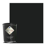 Peinture lessivable acrylique velours  murs et plafonds - 1 ltr Gris & Noir - Vodounô