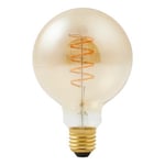 Ampoule LED globe E27 250lm 5W = 25W Ø9.5cm Diall blanc chaud