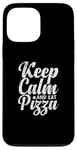 iPhone 13 Pro Max Keep Calm and eat Pizza Italian Case