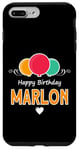 Coque pour iPhone 7 Plus/8 Plus Joyeux anniversaire en disant Marlon