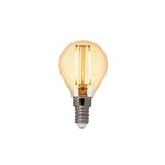 Airam - Filament LED Klotlampa Amber 5W E14 - Hehkulamput