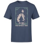 Star Wars High Republic Hero Unisex T-Shirt - Navy - XS