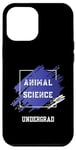 Coque pour iPhone 12 Pro Max Étudiant de premier cycle en sciences animales