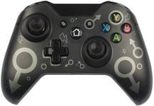 Manette Sans Fil Pour Xbox One, 2,4g Bluetooth Manette Compatible Avec Xbox One/Xbox Séries X/Ps3/Pc, Manette Ergonomique (Noir)