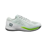 Wilson Femme Rush Pro Ace Tennis Shoe, Opal Blue/White/Jasmine Green, 38 2/3 EU