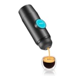 Machine à Expresso Portable Noir Mini USB rechargeable Capsules Extraction Chaude Et Froide