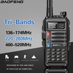 BaoFeng UV-S9 Puissant Talkie-walkie CB Radio Émetteur-Récepteur 8 W 10km Longue Portée Radio Portable pour Chasse Ville mise à niv