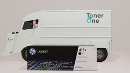 Genuine HP 415X High Capacity Laserjet Toner Cartridge W2030X Black