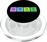 GENIUS Tableau périodique Science Cadeau STEM Lab Chimiste Elements PopSockets PopGrip pour MagSafe