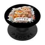 Cute Otter Family - Otter Lovers - Otter Family PopSockets Swappable PopGrip