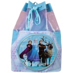 Frozen Anna Elsa Kids Bag Swim Bag School Bag Drawstring Bag Blue Purple Gift