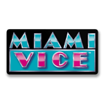 Miami Vice Logotype Sticker, Accessories