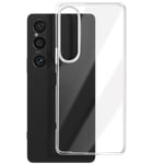 Avizar Case for Sony Xperia 1 VI Flexible Silicone Protection, Transparent