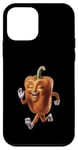 Coque pour iPhone 12 mini Poivron orange réaliste