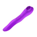 Swing Tongue Clitoral Sucking Vibrator Purple