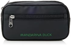 Mandarina Duck Utility Bum Bag, Sac Banane Femme, Noir, Taille Unique