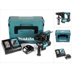 Dhr 171 Perceuse à percussion sans fil RM1J Brushless sds Plus 18V 1,2J + 1x Batterie rechargeable 4.0Ah + Chargeur + Coffret Makpac - Makita