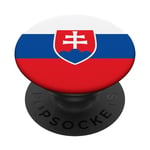 Slovakian Flag of Slovakia PopSockets Adhesive PopGrip